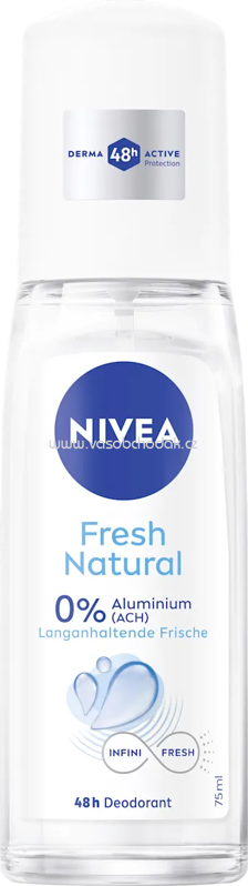 NIVEA Zerstäuber Fresh Natural, 75 ml