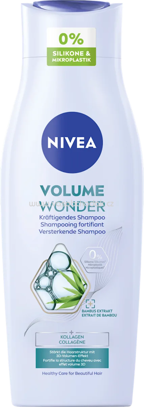 NIVEA Shampoo Volume Wonder, 400 ml NIVEA Shampoo Volume Wonder, 400 ml