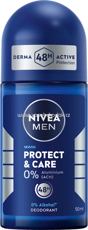 NIVEA MEN Deo Roll-on Protect & Care, 50 ml NIVEA MEN Deo Roll-on Protect & Care, 50 ml