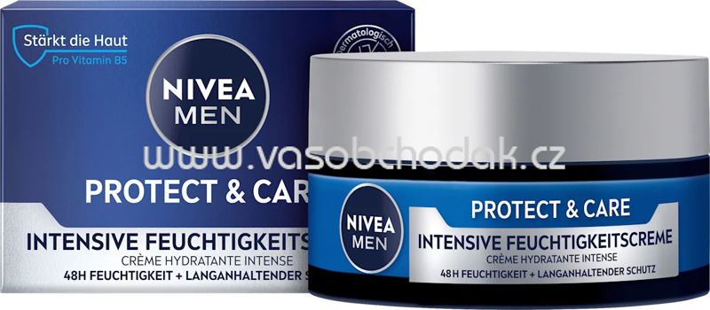 NIVEA MEN Feuchtigkeitscreme Protect & Care intensiv, 50 ml NIVEA MEN Feuchtigkeitscreme Protect & Care intensiv, 50 ml