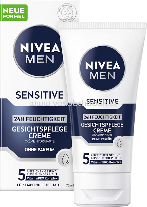 NIVEA MEN Gesichtscreme sensitive, 75 ml NIVEA MEN Gesichtscreme sensitive, 75 ml