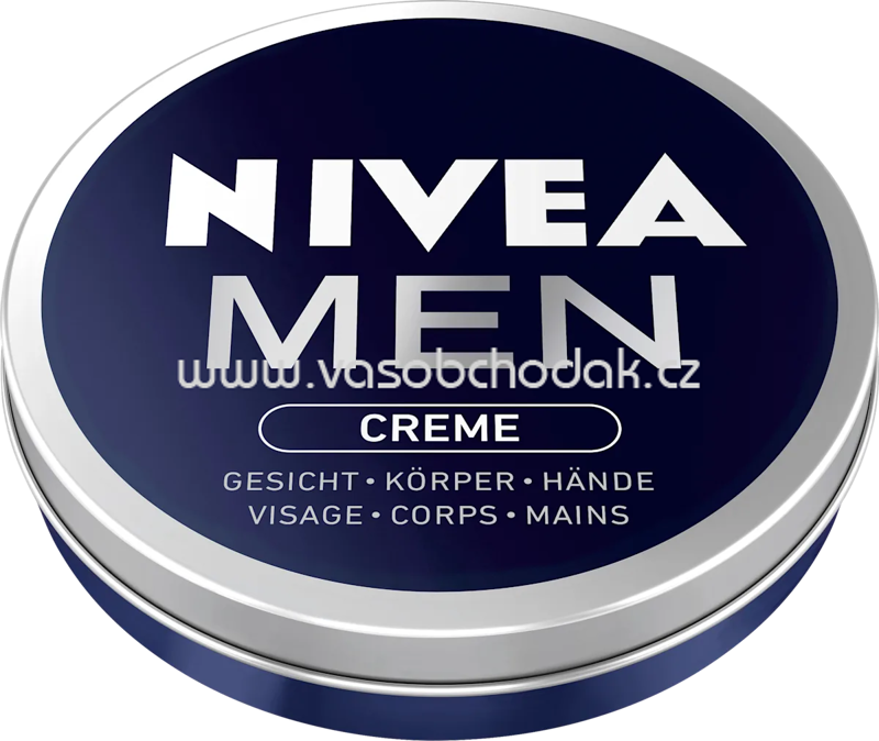 NIVEA MEN Körperpflege Creme, Reisegröße, 30 ml NIVEA MEN Körperpflege Creme, Reisegröße, 30 ml