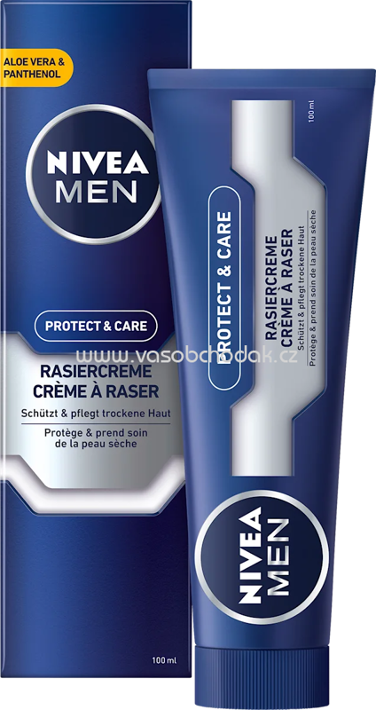 NIVEA MEN Rasiercreme Protect & Care, 100 ml NIVEA MEN Rasiercreme Protect & Care, 100 ml