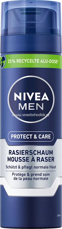 NIVEA MEN Rasierschaum Protect & Care, 200 ml NIVEA MEN Rasierschaum Protect & Care, 200 ml