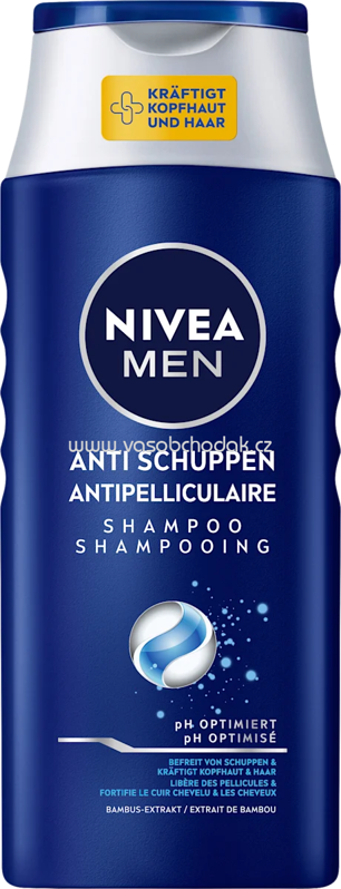 NIVEA MEN Shampoo Anti Schuppen, 250 ml
