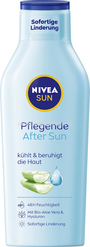 NIVEA SUN After Sun Milch mit Aloe Vera & Hyaluron, 400 ml NIVEA SUN After Sun Milch mit Aloe Vera & Hyaluron, 400 ml