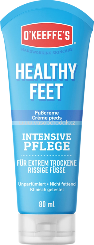 O'Keeffe's Fußcreme intensive Pflege, healthy feet, 80 ml