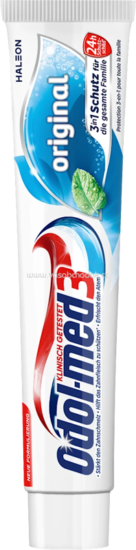 Odol med 3 Zahnpasta Original, 75 ml Odol med 3 Zahnpasta Original, 75 ml