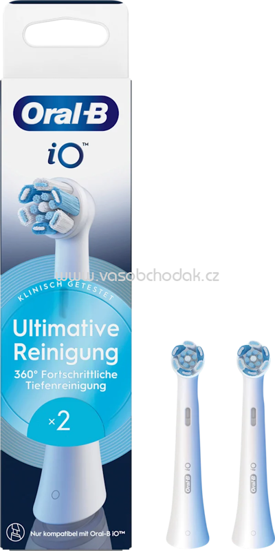 Oral-B Aufsteckbürste iO Ultimative Reinigung weiß, 2 St Oral-B Aufsteckbürste iO Ultimative Reinigung weiß, 2 St