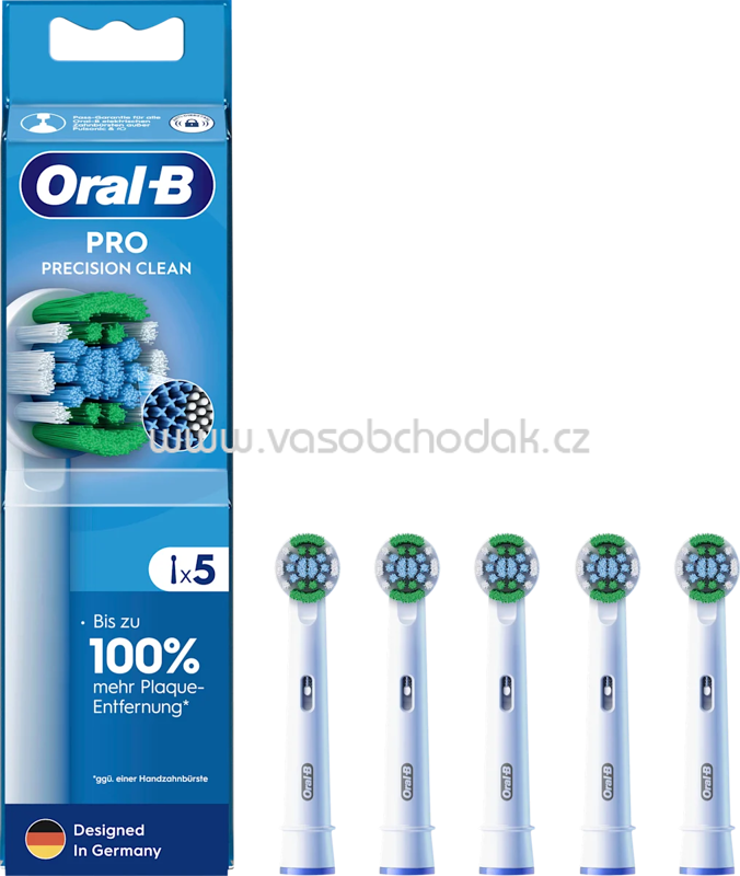 Oral-B Aufsteckbürsten PRO Precision Clean, 5 St Oral-B Aufsteckbürsten PRO Precision Clean, 5 St