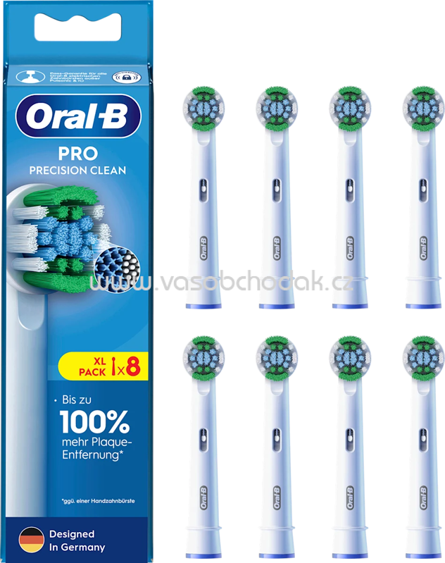 Oral-B Aufsteckbürsten PRO Precision Clean, 8 St Oral-B Aufsteckbürsten PRO Precision Clean, 8 St