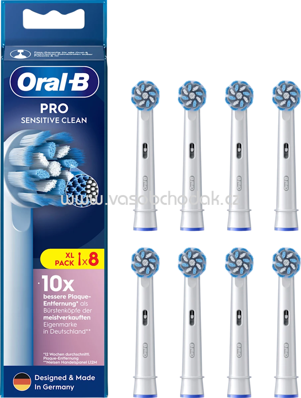 Oral-B Aufsteckbürsten PRO Sensitive, 8 St Oral-B Aufsteckbürsten PRO Sensitive, 8 St