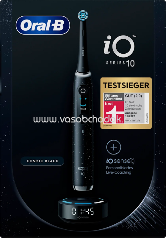 Oral-B Elektrische Zahnbürste iO Series 10 Cosmic Black, 1 St Oral-B Elektrische Zahnbürste iO Series 10 Cosmic Black, 1 St
