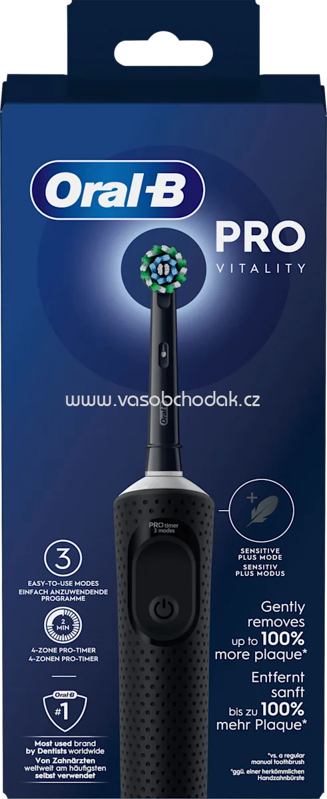 Oral-B Elektrische Zahnbürste Vitality PRO Black, 1 St Oral-B Elektrische Zahnbürste Vitality PRO Black, 1 St