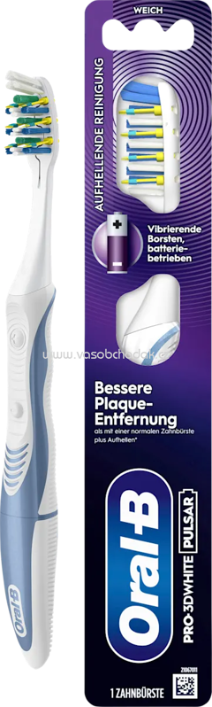Oral-B Zahnbürste Pro-3DWhite Pulsar weich, 1 St Oral-B Zahnbürste Pro-3DWhite Pulsar weich, 1 St