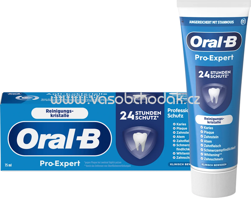 Oral-B Zahnpasta Pro-Expert Professioneller Schutz, 75 ml Oral-B Zahnpasta Pro-Expert Professioneller Schutz, 75 ml