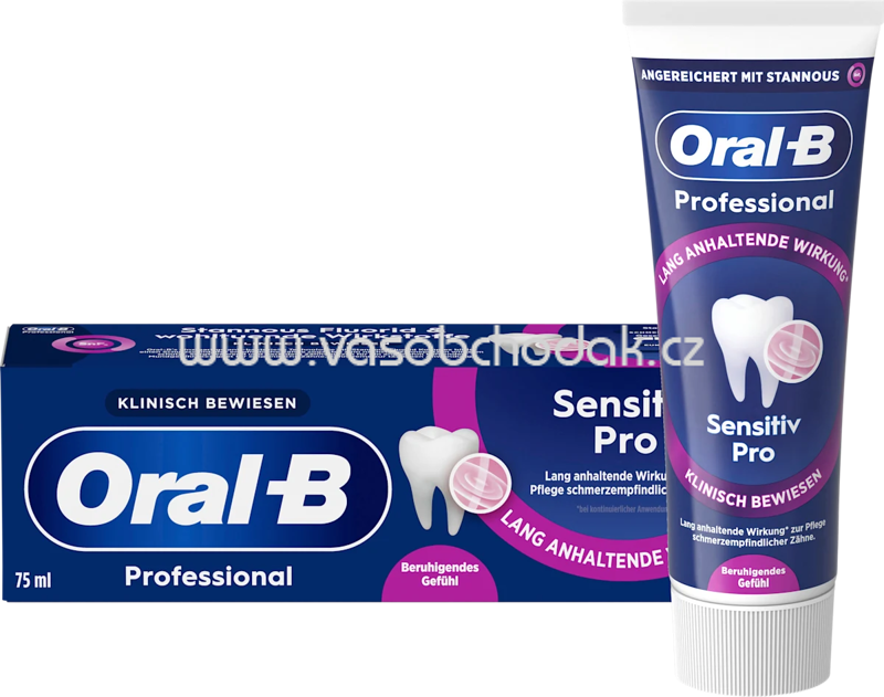 Oral-B Zahnpasta Professional Sensitiv Pro, 75 ml Oral-B Zahnpasta Professional Sensitiv Pro, 75 ml