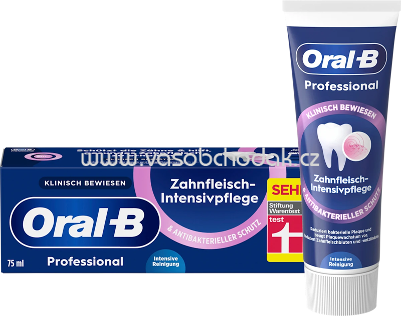Oral-B Zahnpasta Professional Zahnfleisch-Intensivpflege, 75 ml Oral-B Zahnpasta Professional Zahnfleisch-Intensivpflege, 75 ml