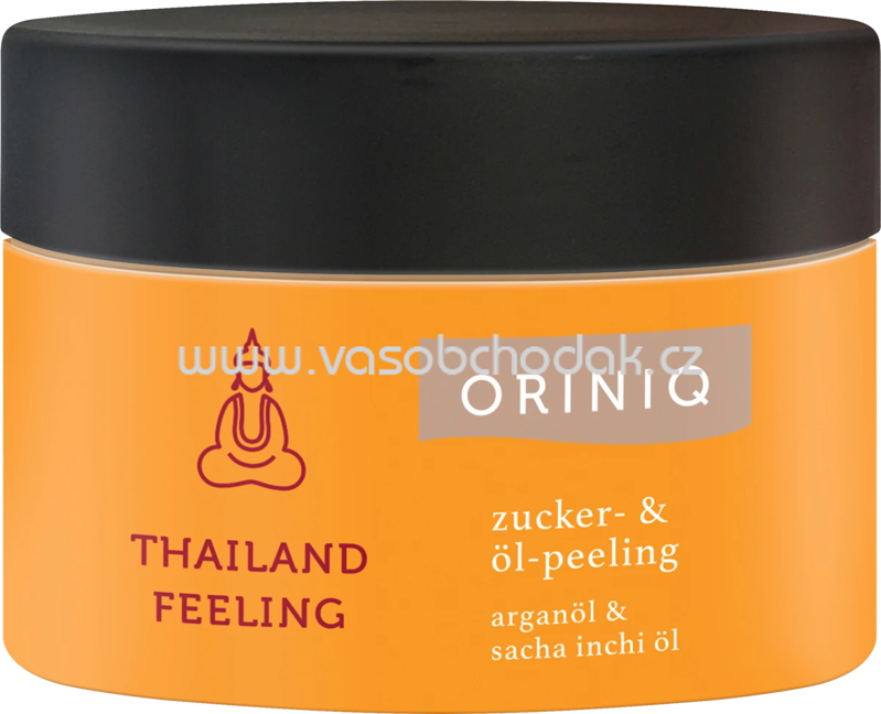 ORINIQ Körperpeeling Thailand Feeling Zucker, Argan- & Sacha Inchi Öl, 250 g ORINIQ Körperpeeling Thailand Feeling Zucker, Argan- & Sacha Inchi Öl, 250 g