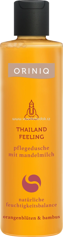 ORINIQ Pflegedusche Thailand Feeling mit Mandelmilch, Orangenblüten & Bambus, 250 ml