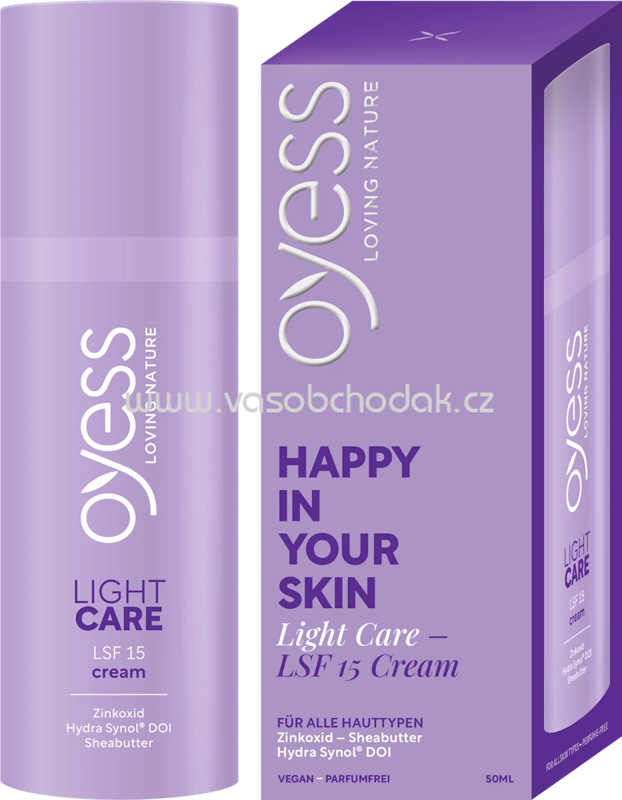 oyess Gesichtscreme loving nature light care, 50 ml oyess Gesichtscreme loving nature light care, 50 ml
