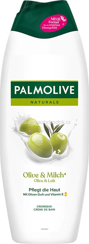 Palmolive Cremebad Naturals Olive & Feuchtigkeitsmilch, 650 ml Palmolive Cremebad Naturals Olive & Feuchtigkeitsmilch, 650 ml