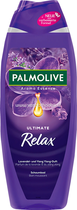 Palmolive Schaumbad Ultimate Relax, Lavendel & Ylang Ylang-Duft, 650 ml Palmolive Schaumbad Ultimate Relax, Lavendel & Ylang Ylang-Duft, 650 ml