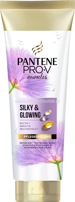 PANTENE PRO-V Conditioner miracles Silky & Glowing, 160 ml