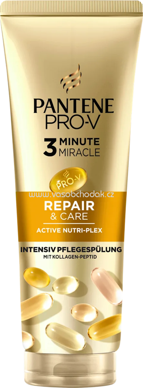 PANTENE PRO-V Conditioner Repair & Care, 3 Minute Miracle, 160 ml