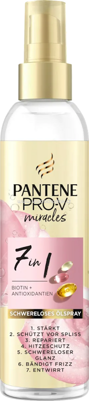 PANTENE PRO-V Haarkur miracles 7in1 Haaröl Spray, 145 ml PANTENE PRO-V Haarkur miracles 7in1 Haaröl Spray, 145 ml