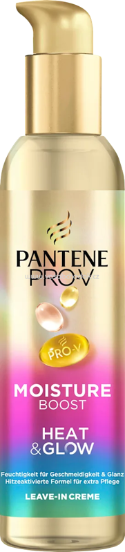 PANTENE PRO-V Leave-In Moisture Boost HEAT&GLOW, 135 ml PANTENE PRO-V Leave-In Moisture Boost HEAT&GLOW, 135 ml