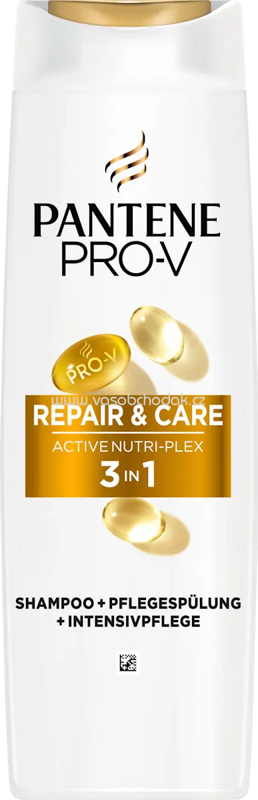 PANTENE PRO-V Shampoo & Conditioner & Haarkur 3in1 Repair & Care, 250 ml