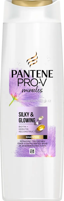 PANTENE PRO-V Shampoo miracles Silky & Glowing, 250 ml PANTENE PRO-V Shampoo miracles Silky & Glowing, 250 ml