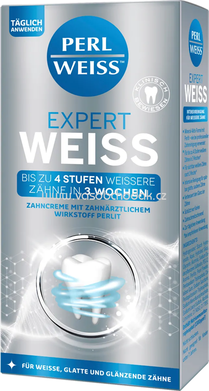 Perlweiss Zahnpasta Expert Weiss, 50 ml Perlweiss Zahnpasta Expert Weiss, 50 ml