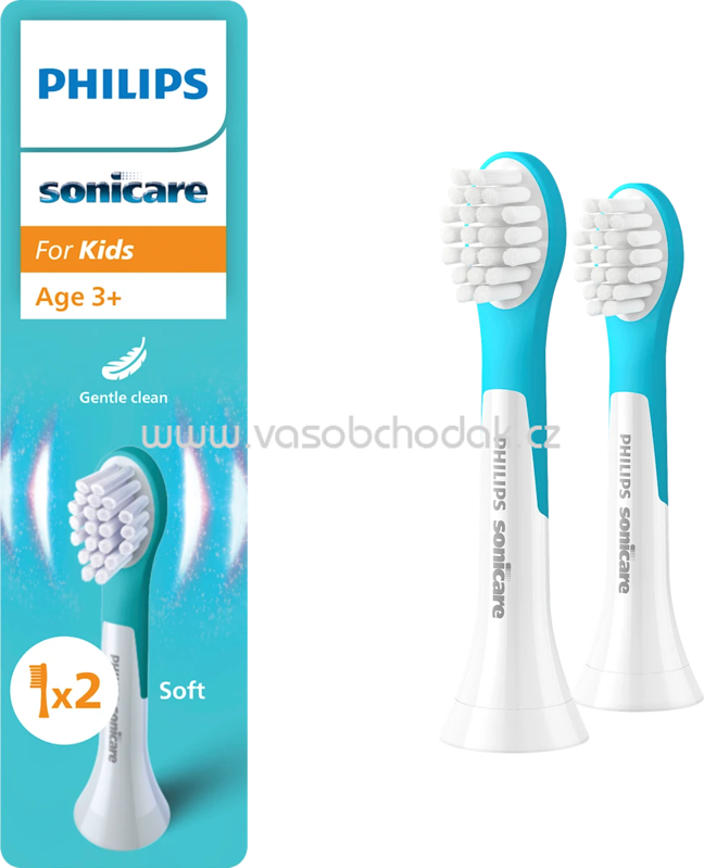 Philips Sonicare Aufsteckbürsten Kinder ab 3 Jahren, 2 St Philips Sonicare Aufsteckbürsten Kinder ab 3 Jahren, 2 St