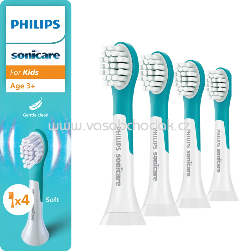 Philips Sonicare Aufsteckbürsten Kinder ab 3 Jahren, 4 St Philips Sonicare Aufsteckbürsten Kinder ab 3 Jahren, 4 St