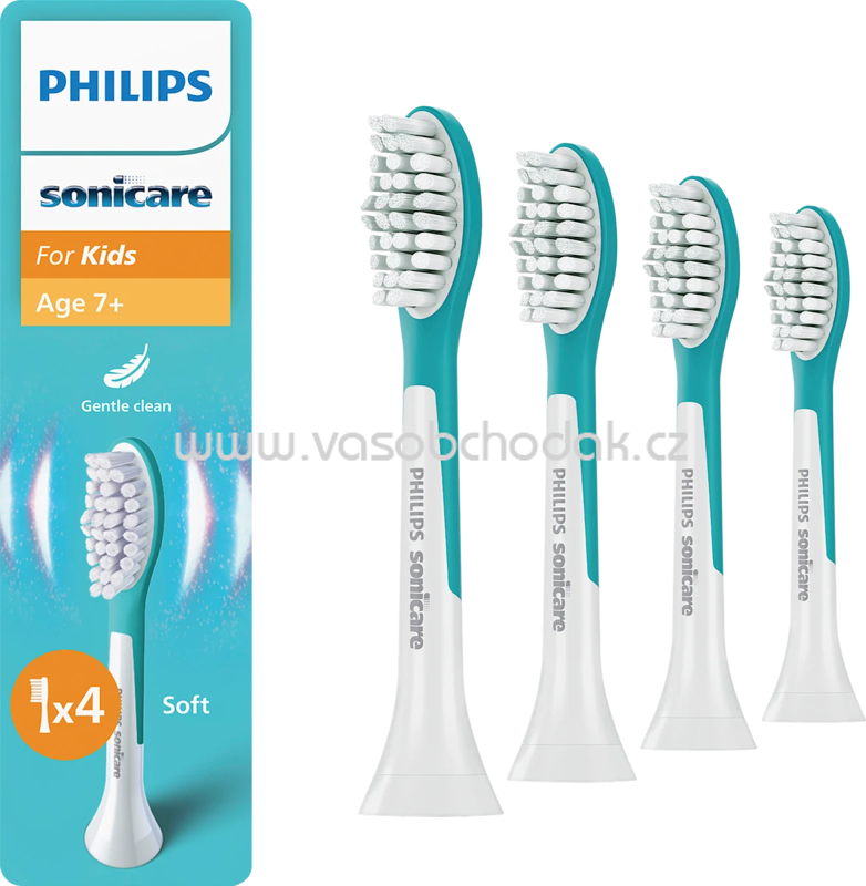 Philips Sonicare Aufsteckbürsten Kinder ab 7 Jahren, 4 St Philips Sonicare Aufsteckbürsten Kinder ab 7 Jahren, 4 St