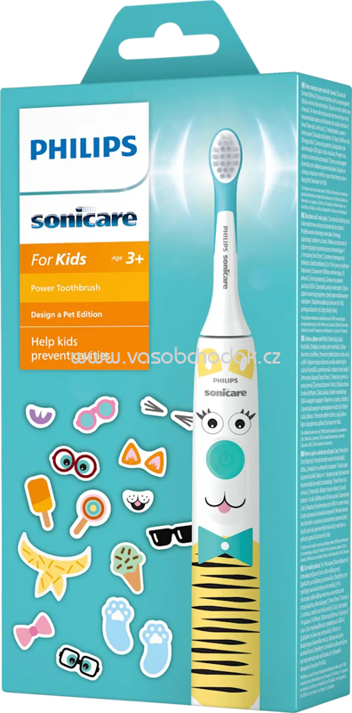 Philips Sonicare Schallzahnbürste Kinder HX3601/01, ab 3 Jahren, 1 St Philips Sonicare Schallzahnbürste Kinder HX3601/01, ab 3 Jahren, 1 St