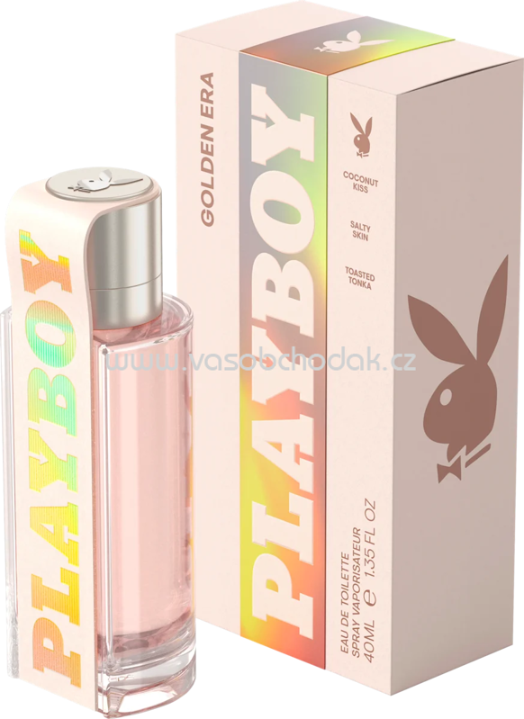 PLAYBOY Golden Era Eau de Toilette, 40 ml