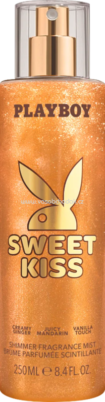 PLAYBOY Sweet Kiss Körperspray Body Mist, 250 ml
