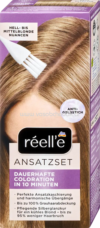 réell‘e Ansatzset 9.0 Hell-Mittelblond, 1 St