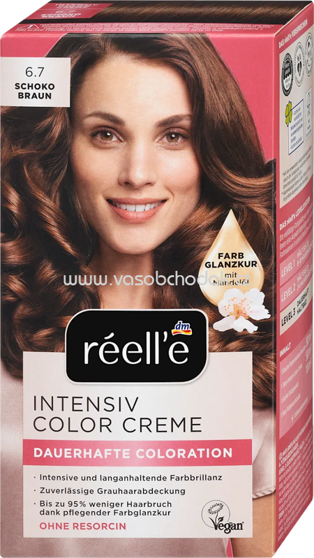 réell‘e Haarfarbe 6.7 Schokobraun, 1 St