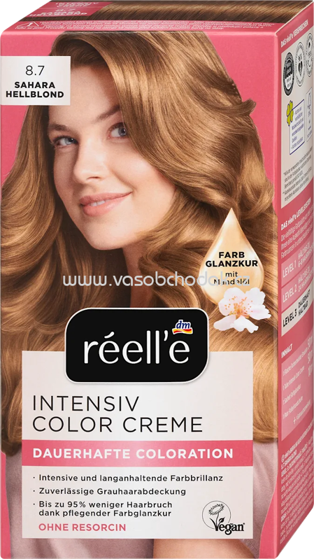 réell‘e Haarfarbe 8.7 Sahara Hellblond, 1 St
