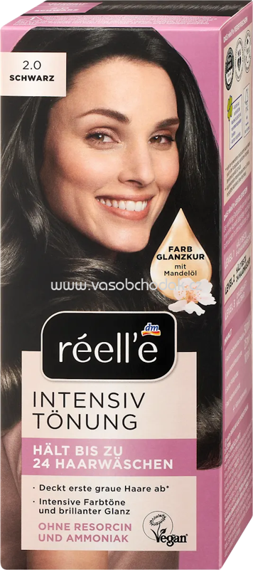 réell‘e Intensivtönung 2.0 Schwarz, 1 St