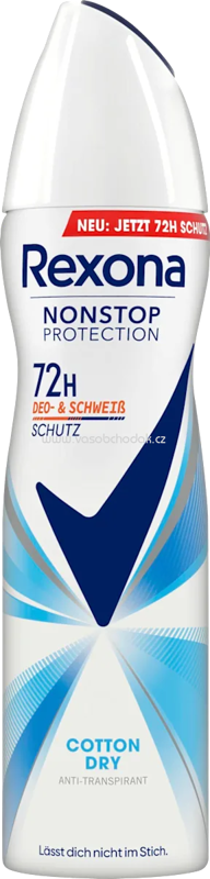 Rexona Antitranspirant Deospray Nonstop Protection Cotton Dry, 150 ml Rexona Antitranspirant Deospray Nonstop Protection Cotton Dry, 150 ml