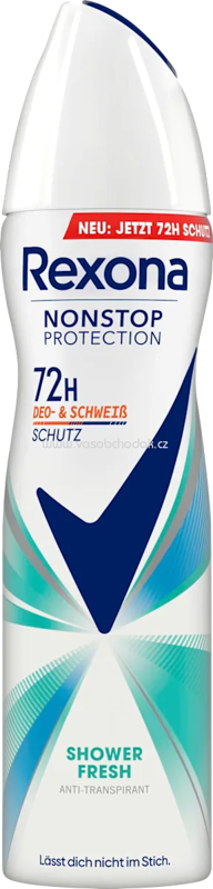 Rexona Antitranspirant Deospray Nonstop Protection Shower Fresh, 150 ml Rexona Antitranspirant Deospray Nonstop Protection Shower Fresh, 150 ml