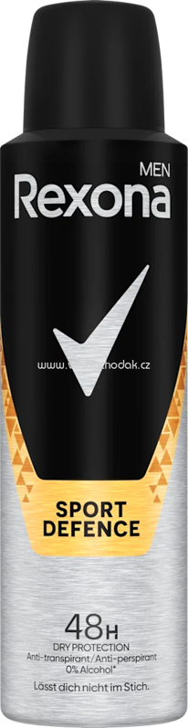 Rexona men Antitranspirant Deospray Sport Defence, 150 ml Rexona men Antitranspirant Deospray Sport Defence, 150 ml