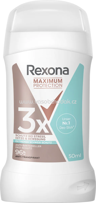 Rexona Antitranspirant Deostick Maximum Protection, 50 ml Rexona Antitranspirant Deostick Maximum Protection, 50 ml