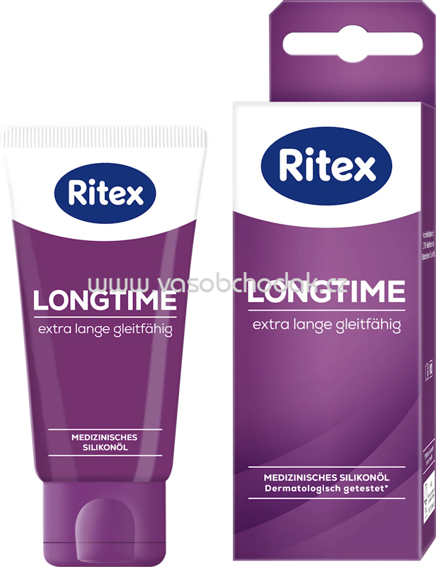 Ritex Gleitgel Longtime Medizinisches Silikonöl, 50 ml