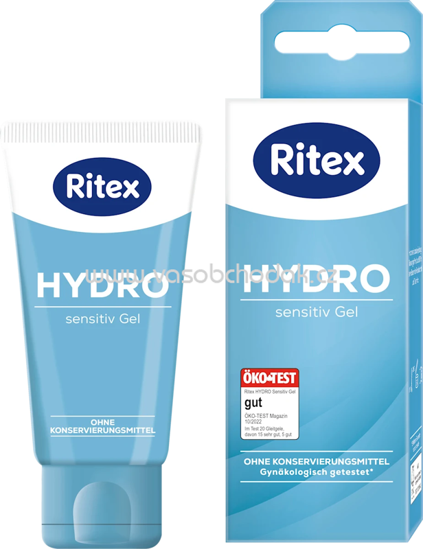 Ritex Hydro Sensitiv Gleitgel, 50 ml Ritex Hydro Sensitiv Gleitgel, 50 ml